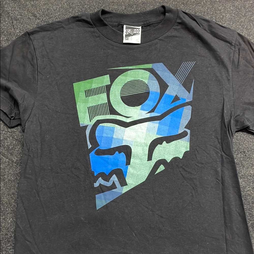 Fox Men's Black Graphic T-Shirt